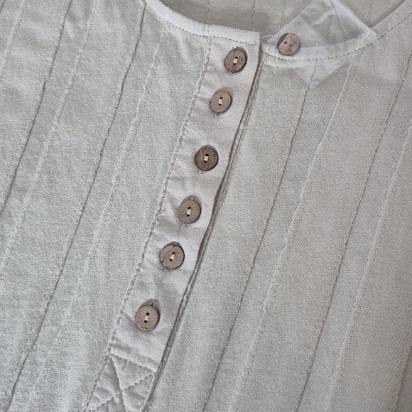 Oli & Hali OVERSIZED Mineral Washed Relaxed, Loose Fit Cotton Dress - Size S - Picture 5 of 16